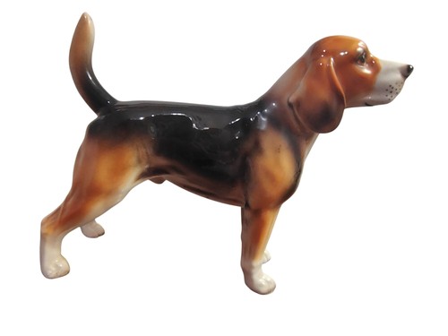 Vintage isc beagle dog ceramic - vintage,