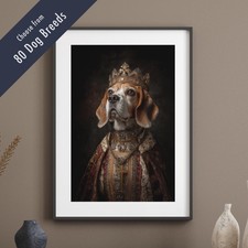 Royal Dog Portrait Print –