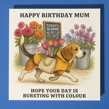 Beagle - Happy Birthday Mum