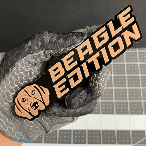 1pc beagle edition - edition, emblem