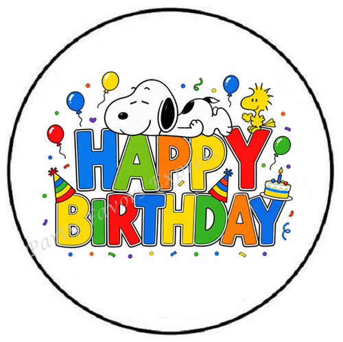 Happy birthday beagle envelope - birthday,