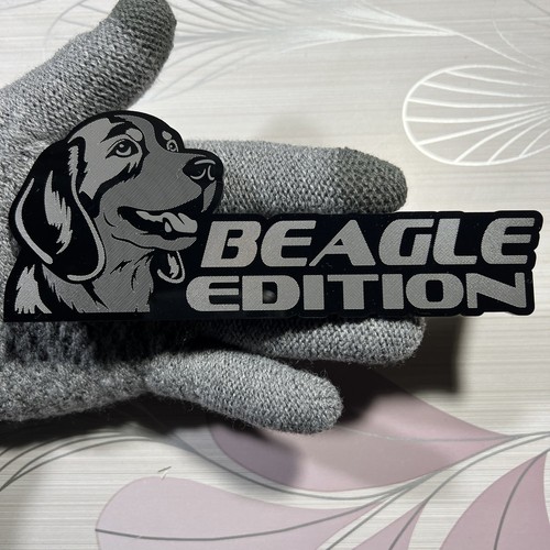 Beagle badge emblem - beagle,