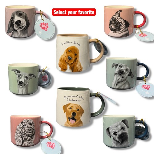 Dog breed printed ceramic - dog,