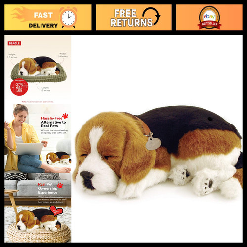 Realistic beagle stuffed - realistic,