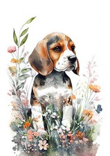 BEAGLE CHARMING DOG AND