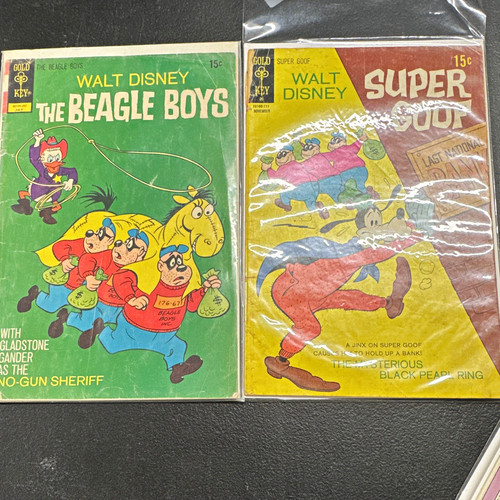 Gold key disney lot comics - gold,