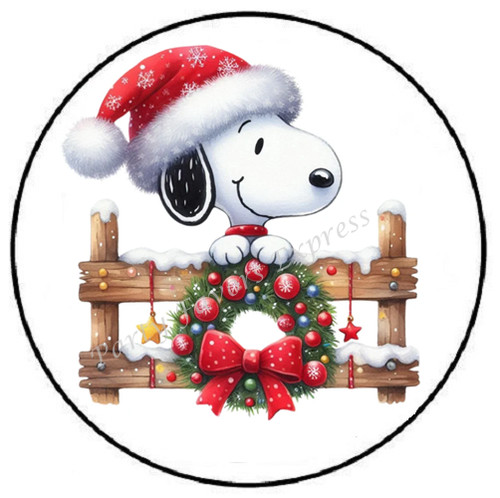 Beagle christmas santa - christmas,