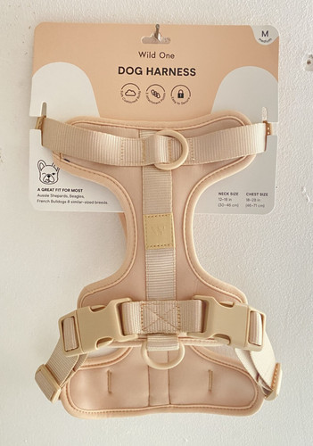 Wild one dog harness tan - tan, size