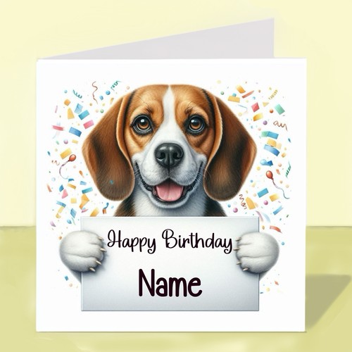 Personalised beagle dog - beagle,