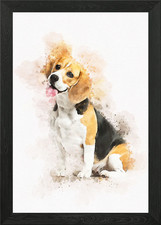 Beagles dog Framed Wall Art