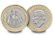 2026 HMS Beagle £2 Coin Two