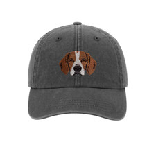 BEAGLE EMBROIDERED BASEBALL