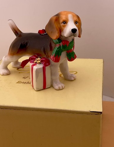 Dnc porcelain beagle ornament - dnc,