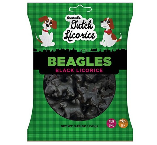 New gustaf black licorice - new, gustaf's