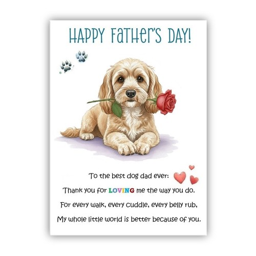 Father day card - day,