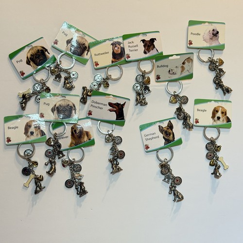 Cute dog keychains charms - cute!,