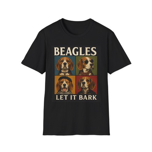Beagles pop art let bark - pop,