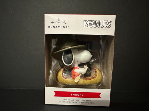 2023 hallmark snoopy canoe - hallmark,