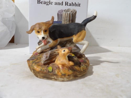 Ski country beagle rabbit - country,