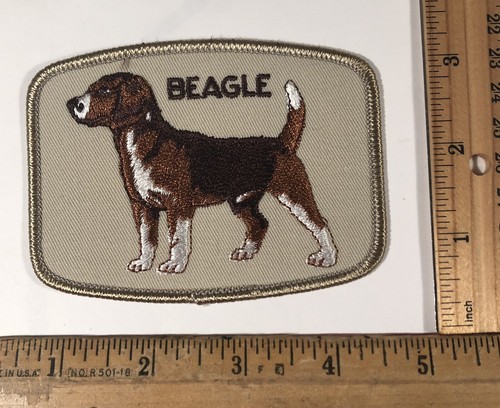 Vintage beagle dog breed patch - beagle,