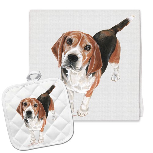 Beagle kitchen dish - beagle,