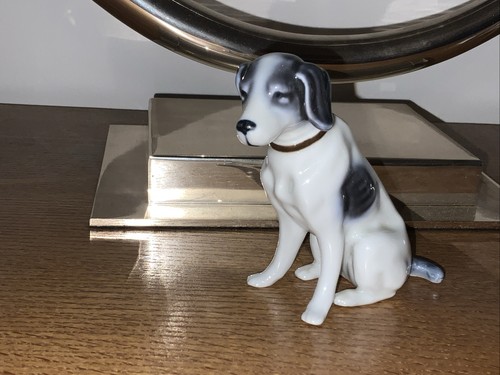 Porcelain beagle hound - hound, made