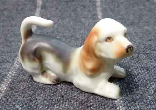 Miniature bone china - china, beagle