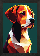 My Dog Beagle Framed Wall Art