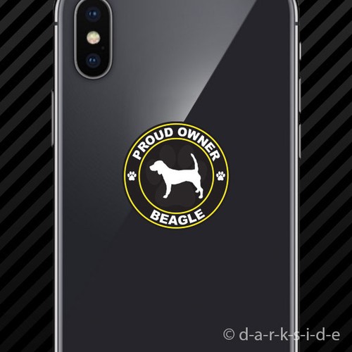 Proud owner beagle cell - (2x),