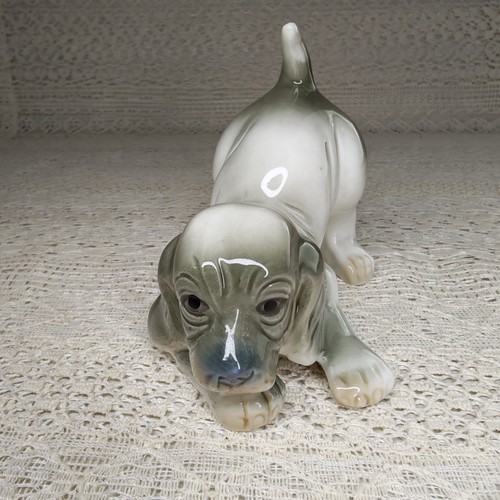 Vintage porcelain beagle hound - vintage,