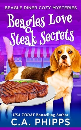 Beagles love steak - beagles,