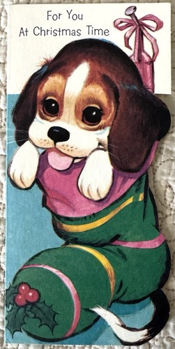 Unused christmas beagle dog - unused,