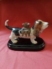 Ceramic Beagle Dog Figurine