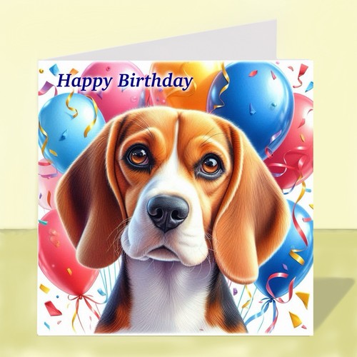 Beagle dog birthday - dog,