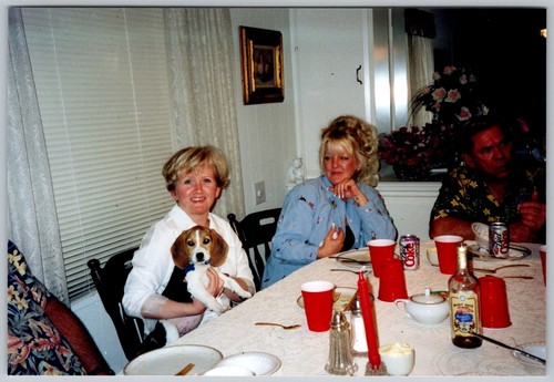 Vtg color snapshot women - snapshot,