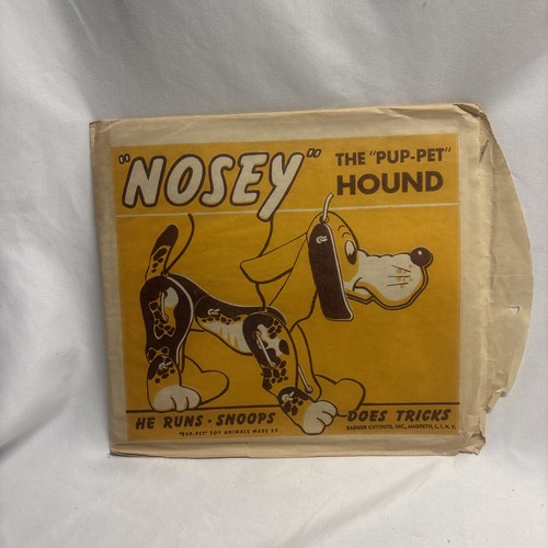 Vtg 1940s nosey the pup - vtg,